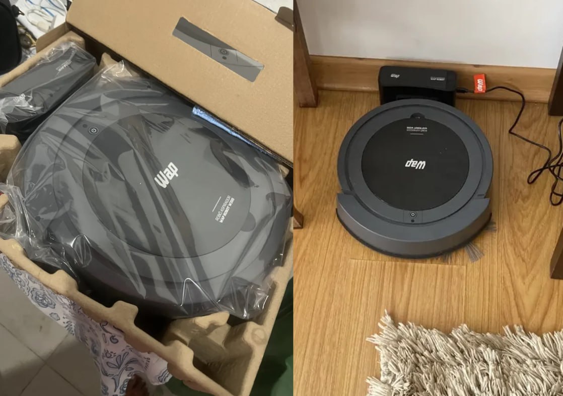🤖 WAP Robô W200 Aspirador Robô 3 em 1 Bivolt
