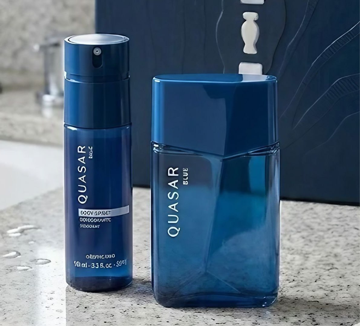 ✅ Kit Presente Quasar Blue O Boticário Clássico