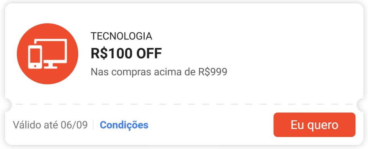 🚨 CUPOM SHOPEE TECNOLOGIA 🚨