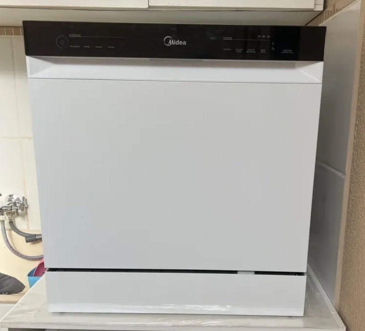 💧 Lava Louças 8 Serviços Branco Touch Plus Midea 127V