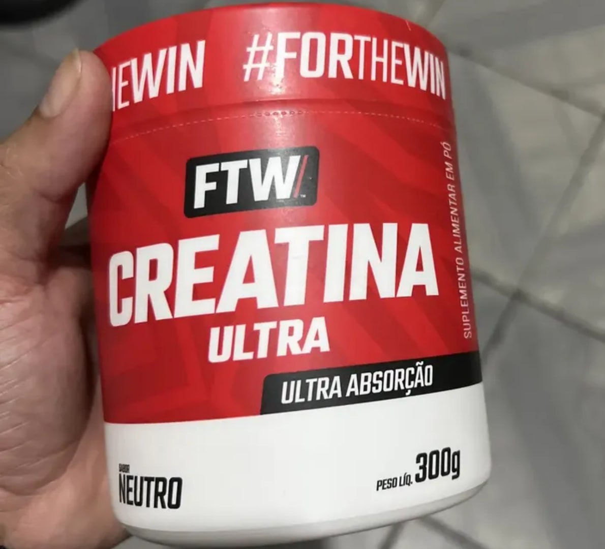 JÁ TOMOU SUA CREATINA HOJE?