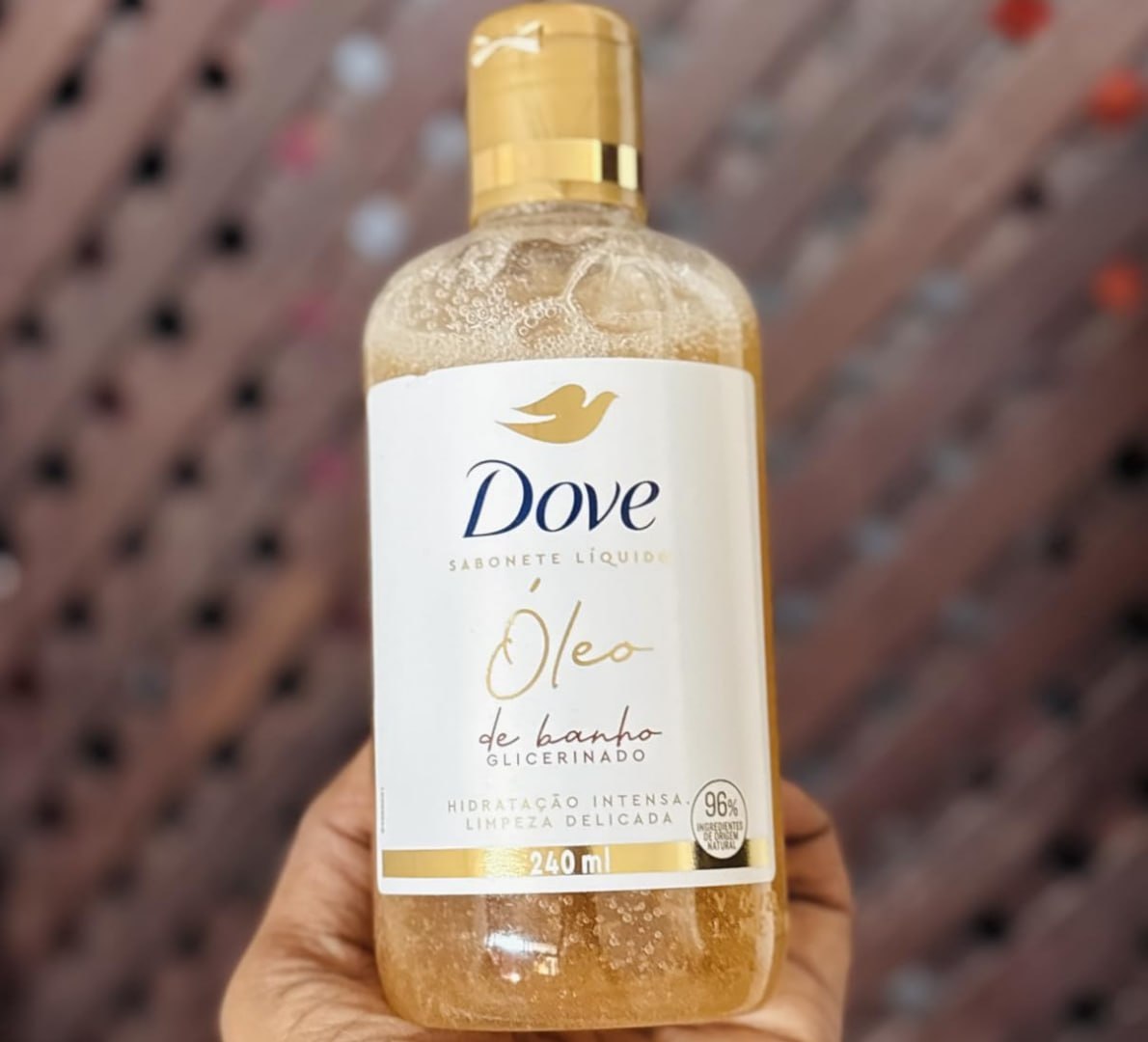 💧 Dove Óleo de Banho Hidratação Intensa e Limpeza Delicada 240ml