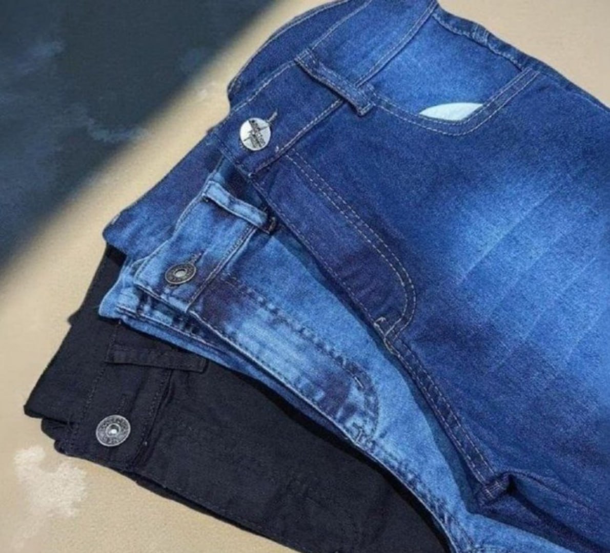 👖 Kit 3 Calças Jeans Masculina com Elastano