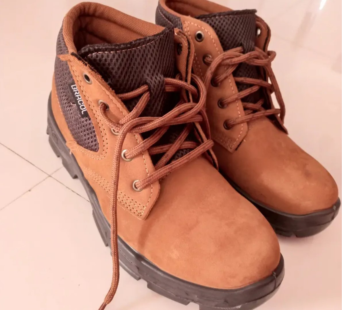 🥾 Botina de Segurança Bracol Nobuck (4 cores)