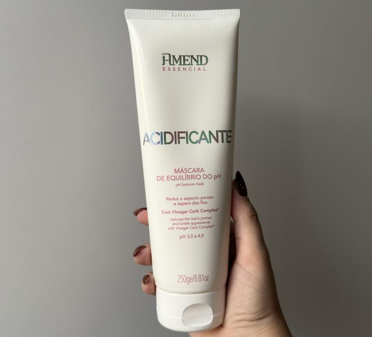 🧴 Máscara de Equlíbrio Amend Essencial Acidificante Ph 250g