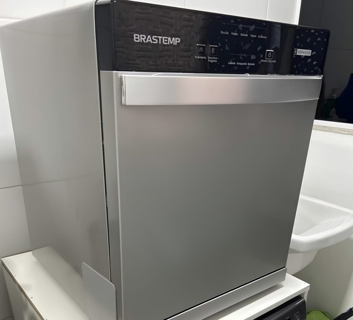 💧 Lava Louças 8 Serviços Brastemp Inox 127V