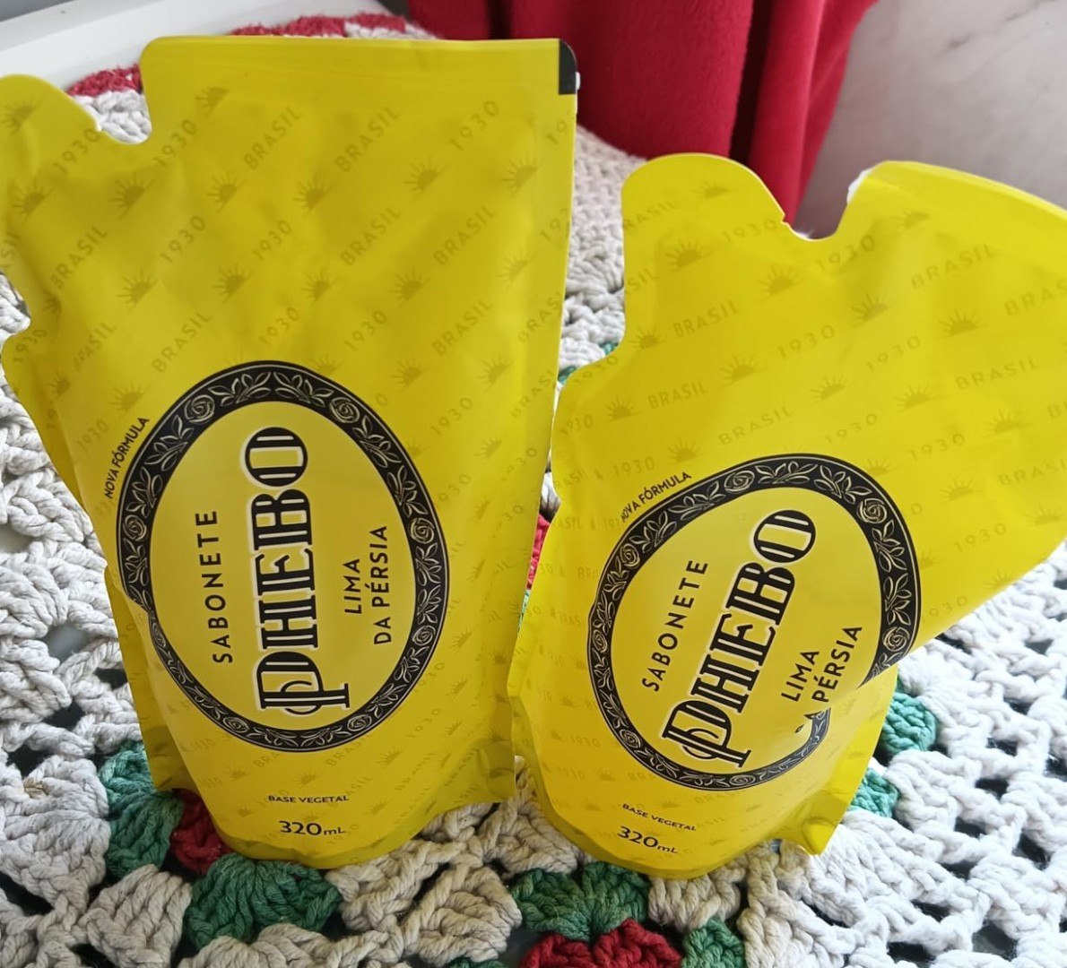 ✅ Refil Sabonete Líquido Phebo Tradicional Lima da Pérsia 320ml