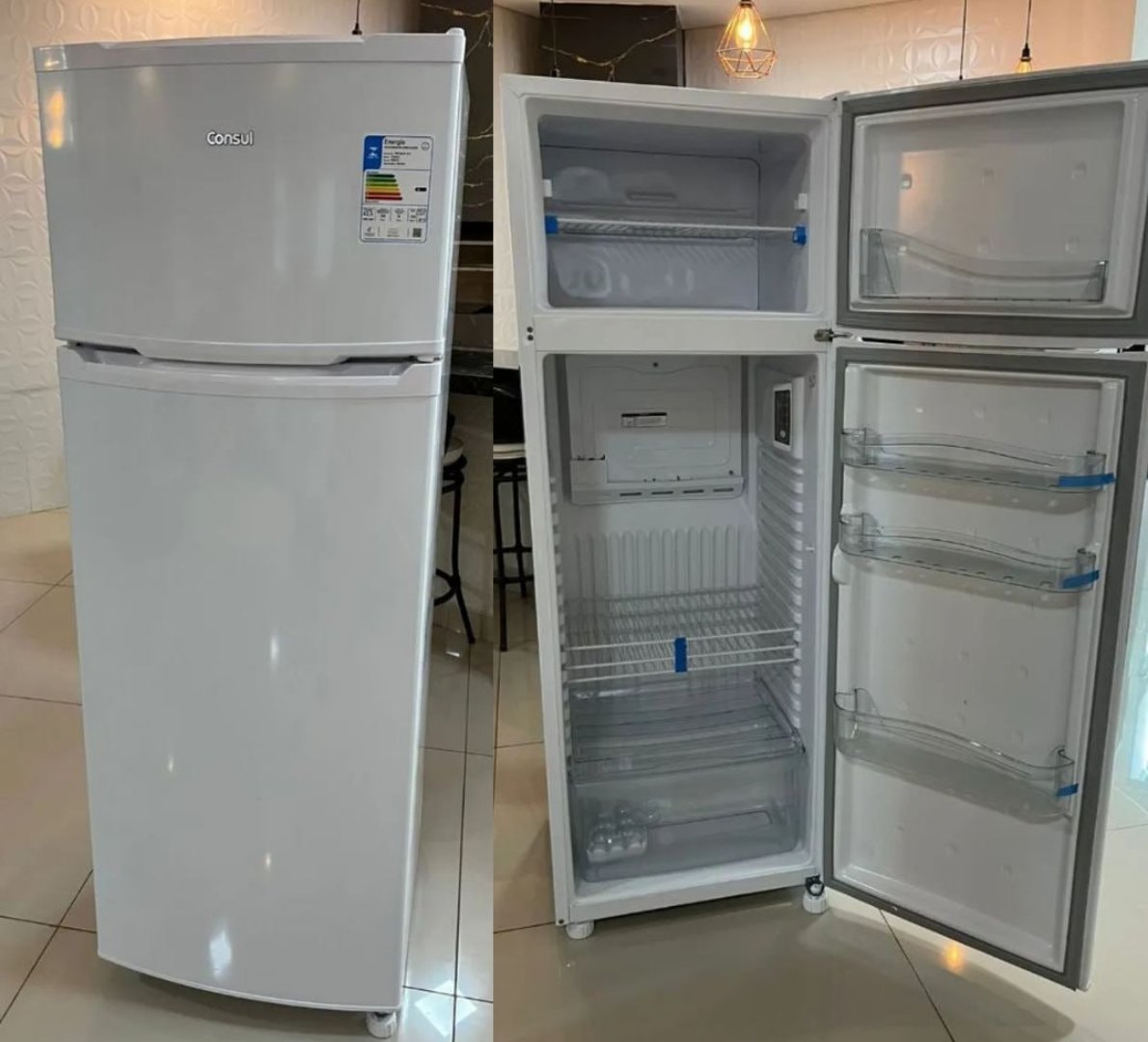 🧊 Geladeira Consul Cycle Defrost 332L Duplex 127V