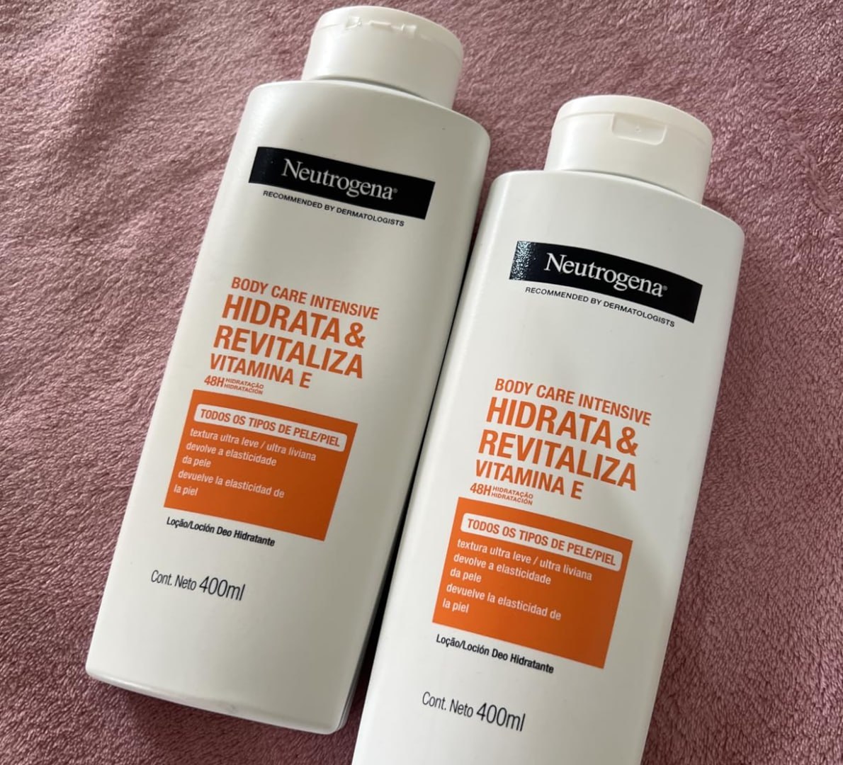 🧴 Hidratante Corporal Neutrogena Body Care Hidrata & Revitaliza, 400ml