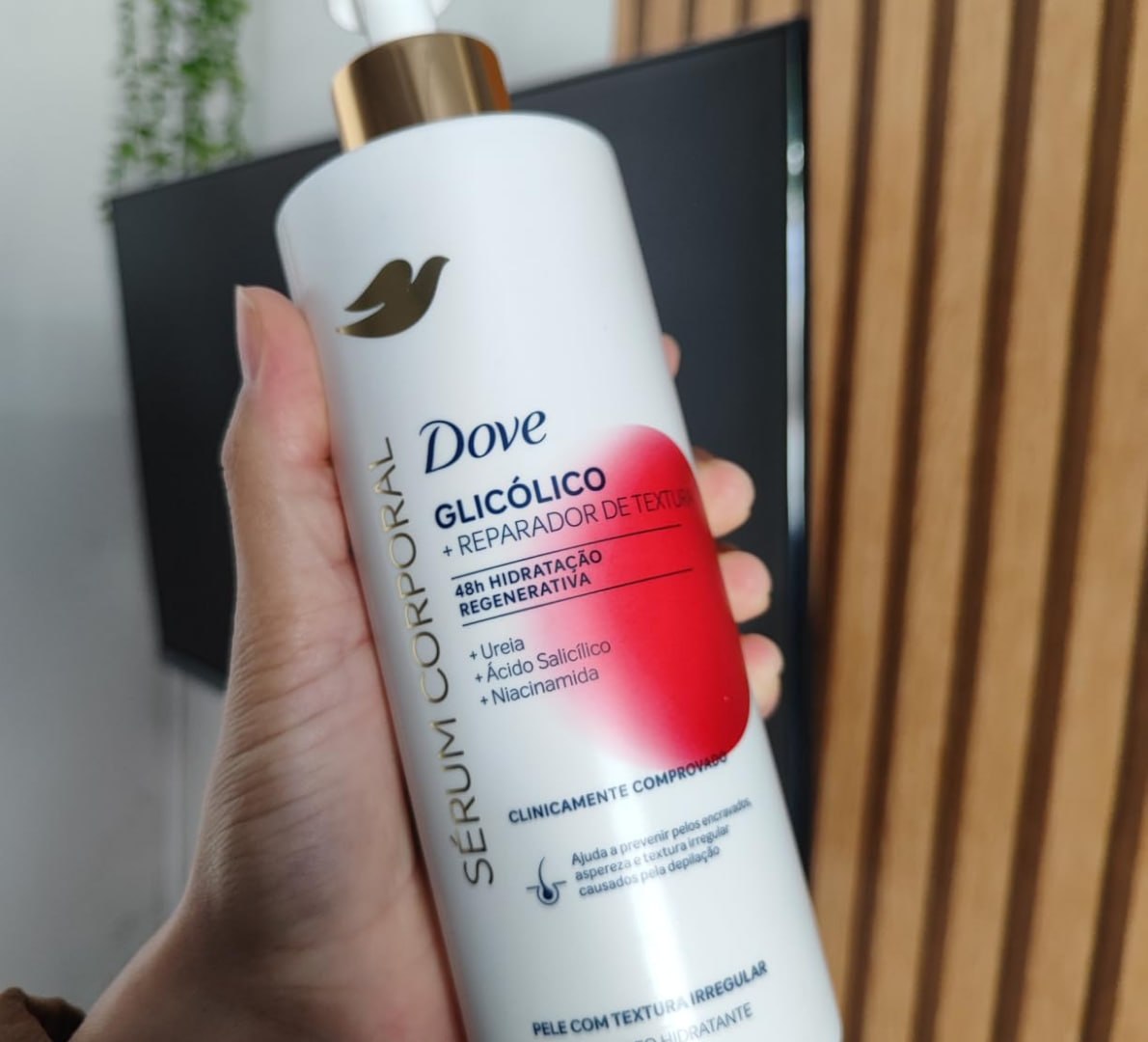 🧴 Dove Hidratante Sérum Corporal Glicólico + Reparador de Textura 380ml