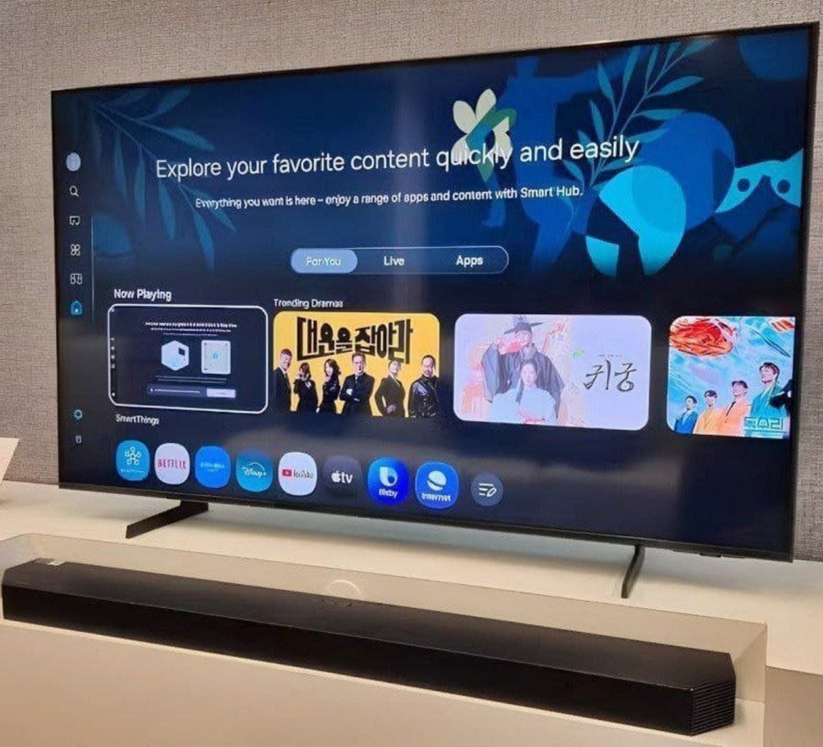 📺 Samsung Smart TV 58" 4K Crystal UHD + Soundbar Samsung