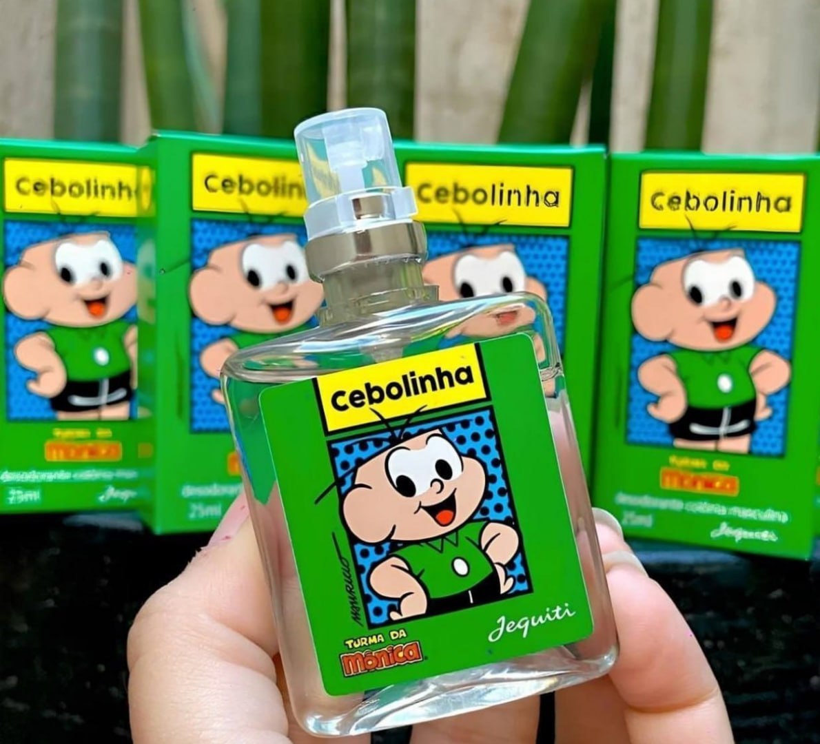 💨 Colônia Cebolinha 25ml - Jequiti