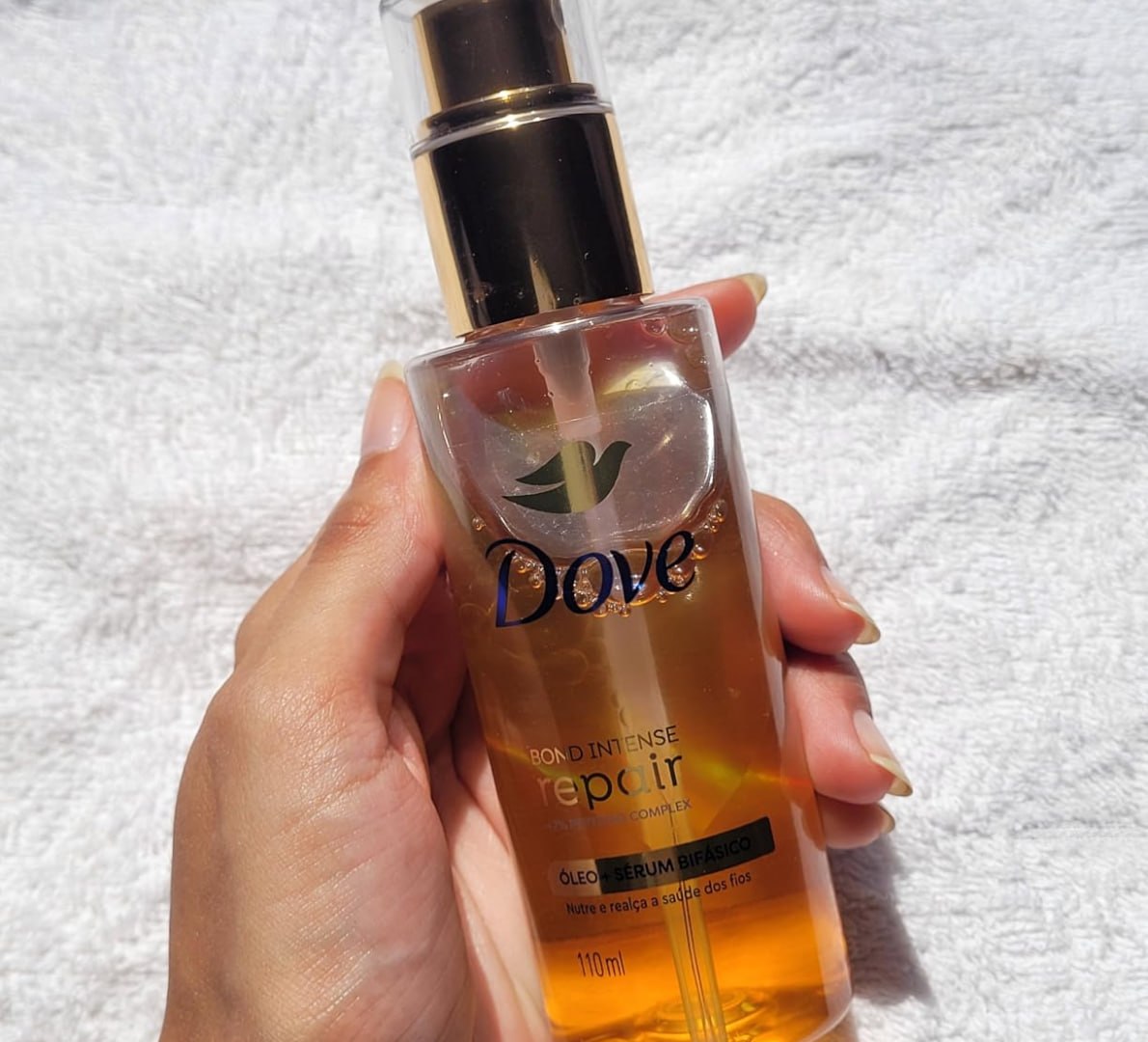 💧 Dove Óleo + Sérum Bifásico Bond Intense Repair 110ml
