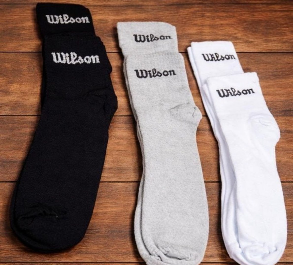 🧦 Kit 9 Pares Meias Wilson Cano Médio