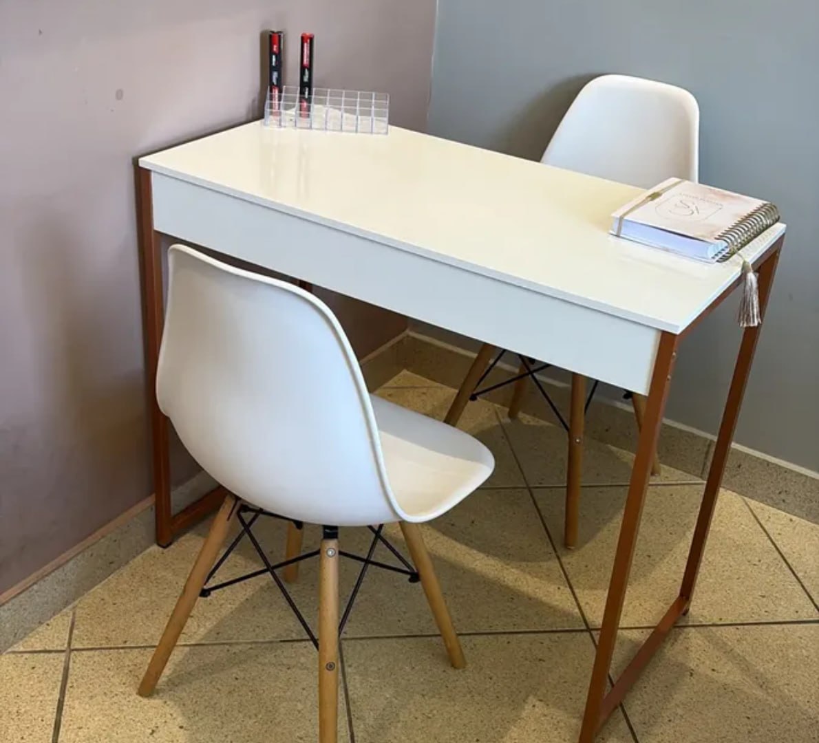 ✅ Mesa Home Office Escrivaninha Industrial