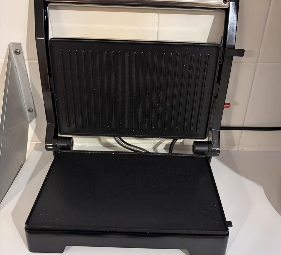 ✅ Mini Grill Oster Inox 2 em 1 1000w 110v