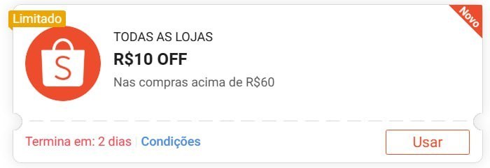 🚨 NOVO CUPOM SHOPEE 🚨
