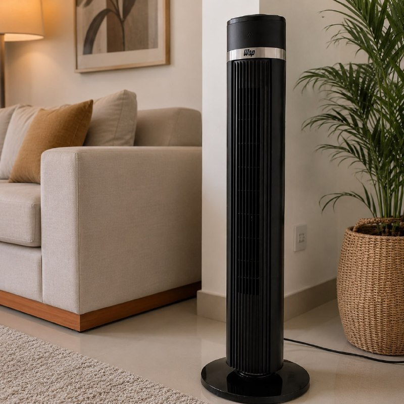 ✅ Ventilador de Torre WAP Air Silence com Ajuste de 4 Velocidades 127V