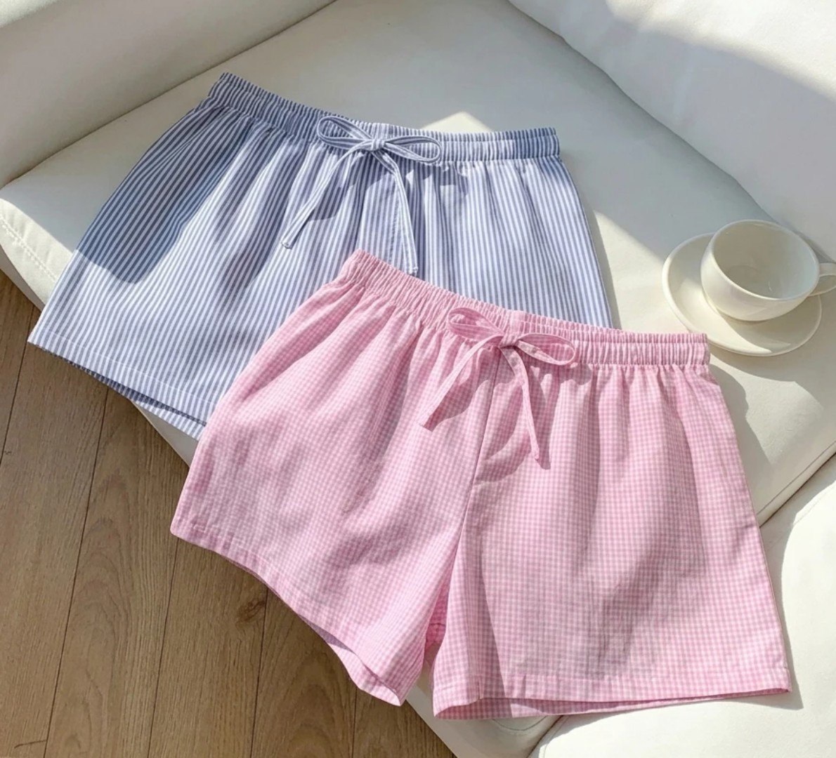 🩳 Kit 2 Shorts Feminino Casual