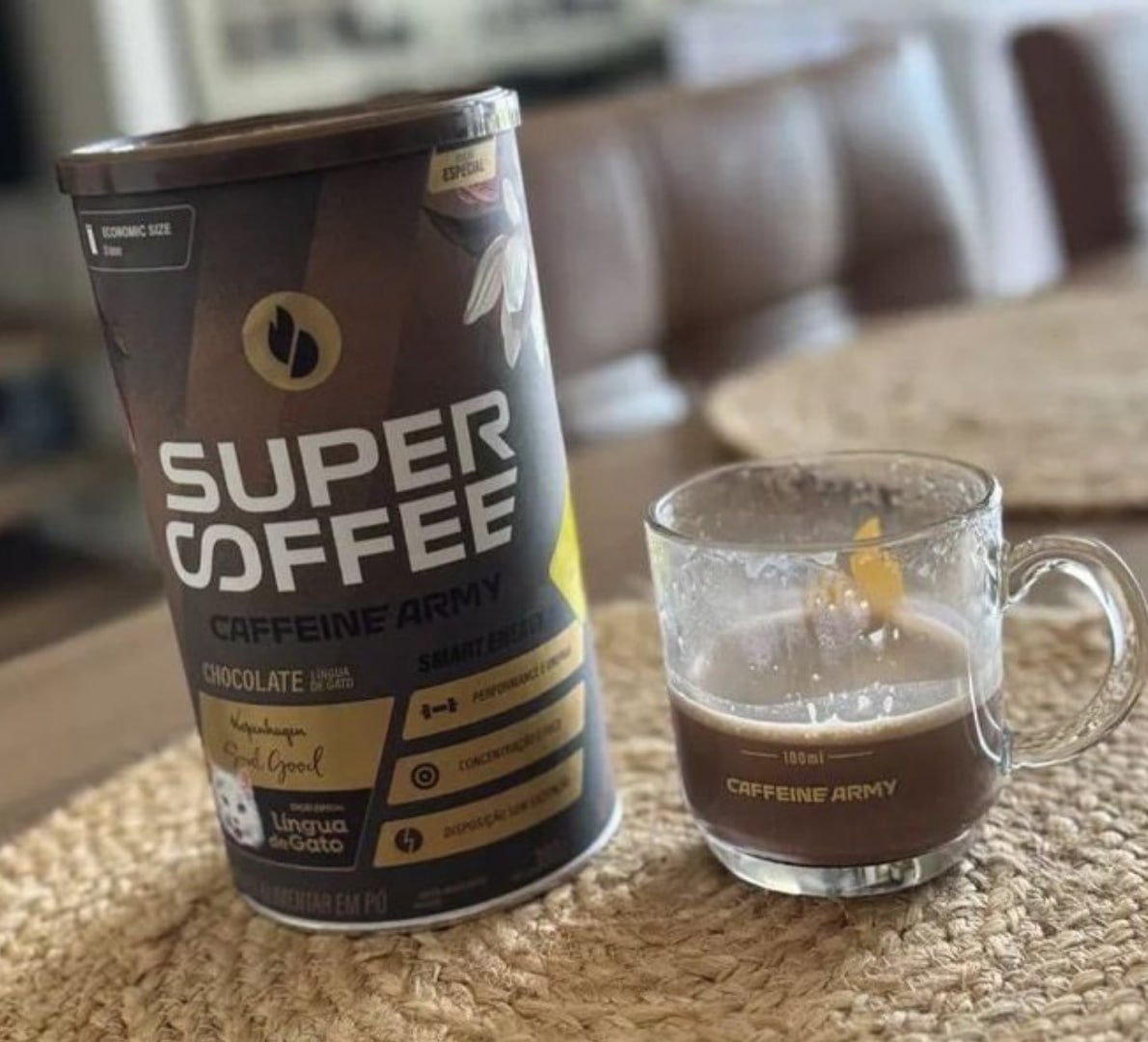 ☕️ Supercoffee Chocolate Língua De Gato Kopenhagen Caffeinearmy 380g
