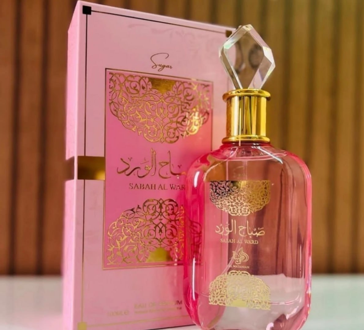 💨 Perfume Árabe Sabah Al Ward Sugar 100ml