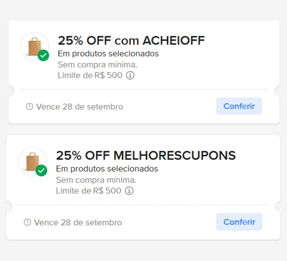 🚨 NOVOS CUPONS ML SEM VALOR MÍNIMO 🚨