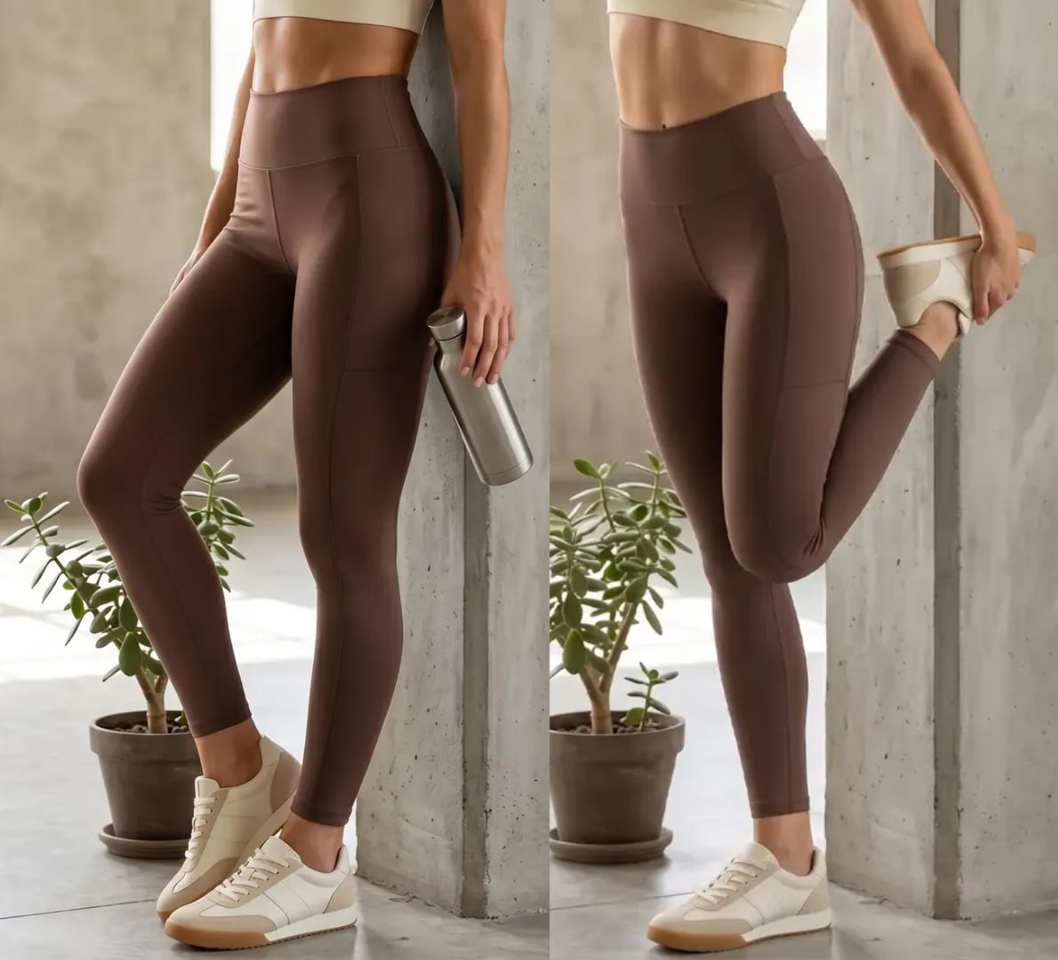 👖 Calça Legging Fitness Polo Wear (2 cores)
