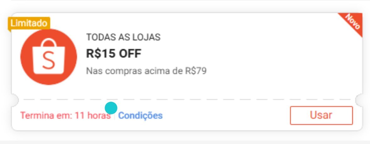 🚨 NOVO CUPOM SHOPEE 🚨