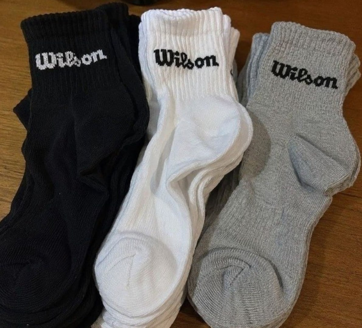 🧦 Kit com 9 Pares de Meias Wilson Cano Médio