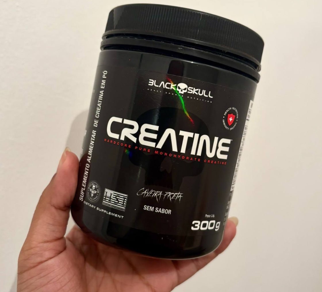 💪 Creatina Monohidratada 300g Black Skull