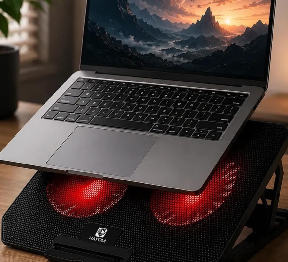 💻 Base Refrigerada para Notebook com 2 Ventiladores Cooler
