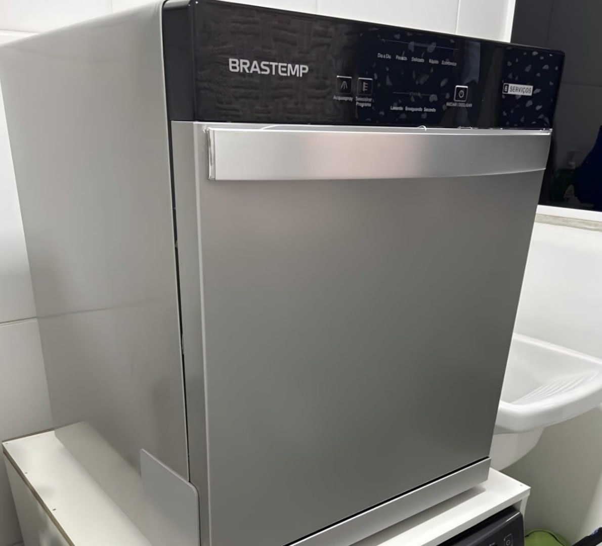 💧 Lava Louças 8 Serviços Brastemp Inox 127V