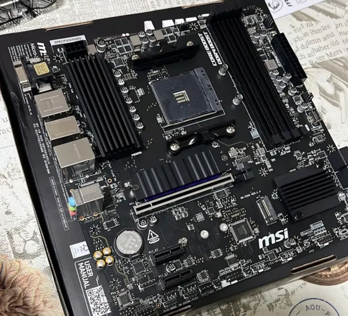 ✅ Placa-Mãe MSI B550m PRO-VDH WIFI AM4 mATX