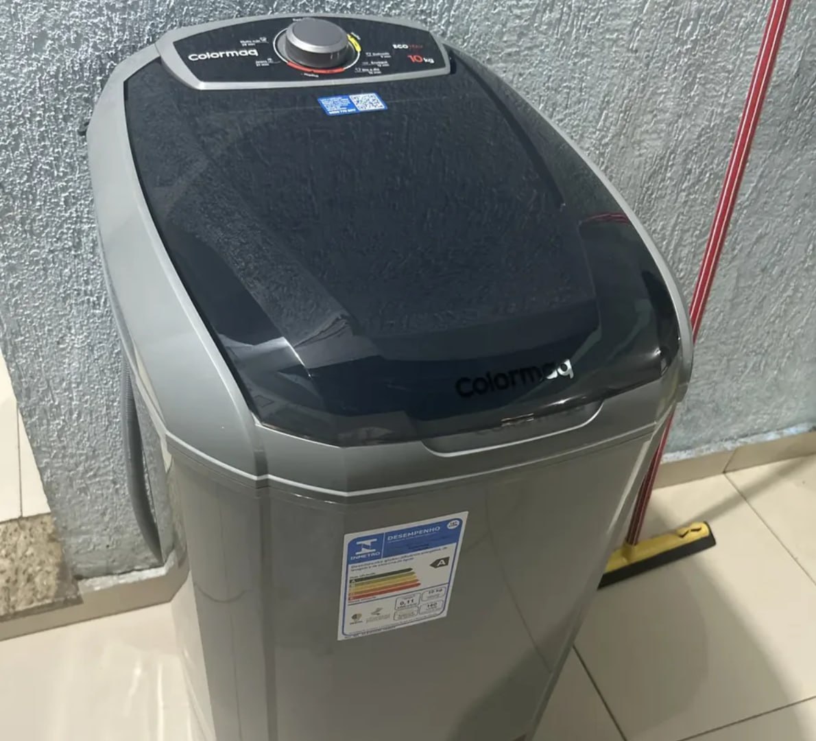 💧 Tanquinho Colormaq Semi-automática Lcs 10kg Prata