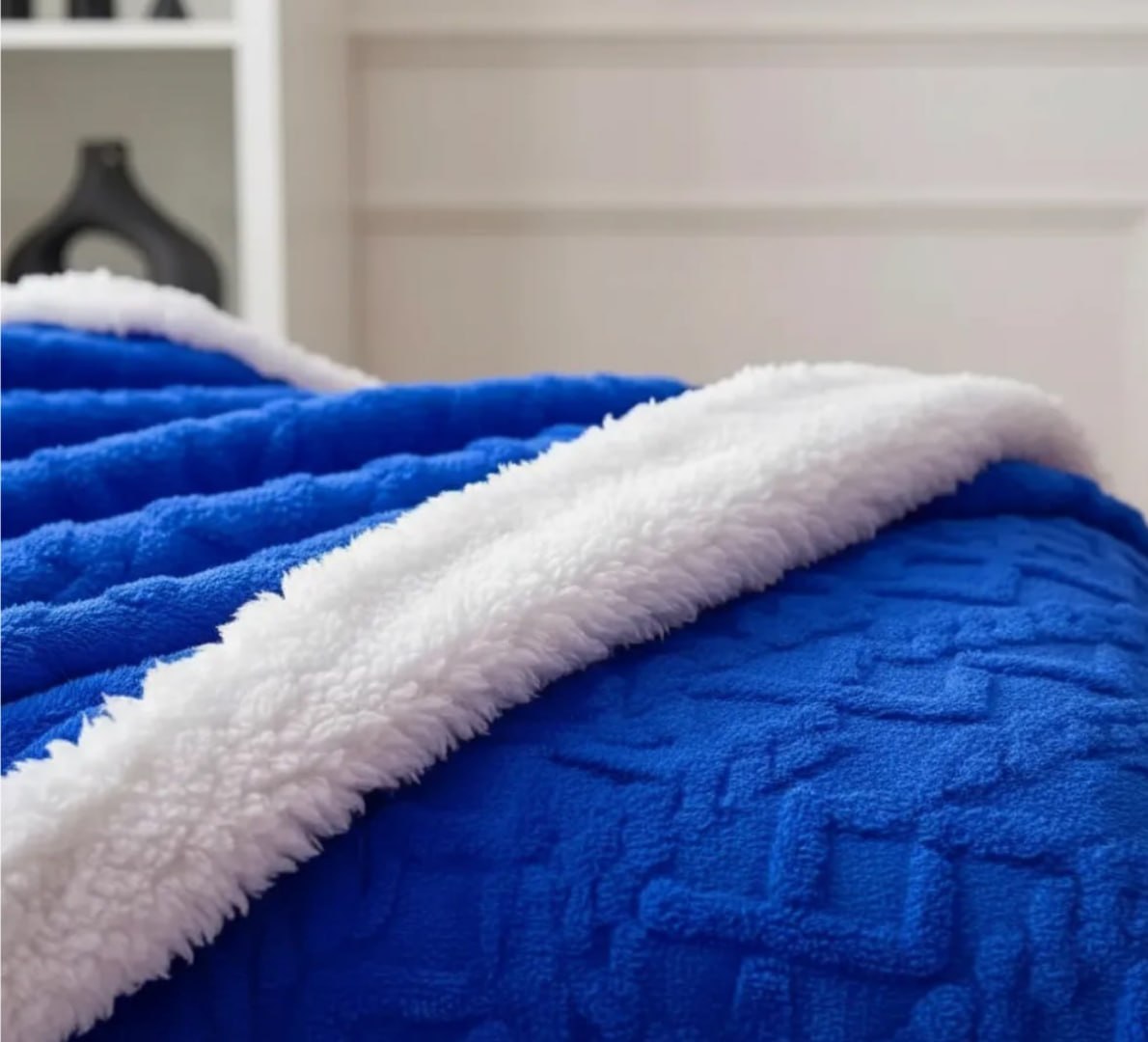 🛏 Cobertor Manta De Casal Sherpa 2,00x1,80 (várias cores)