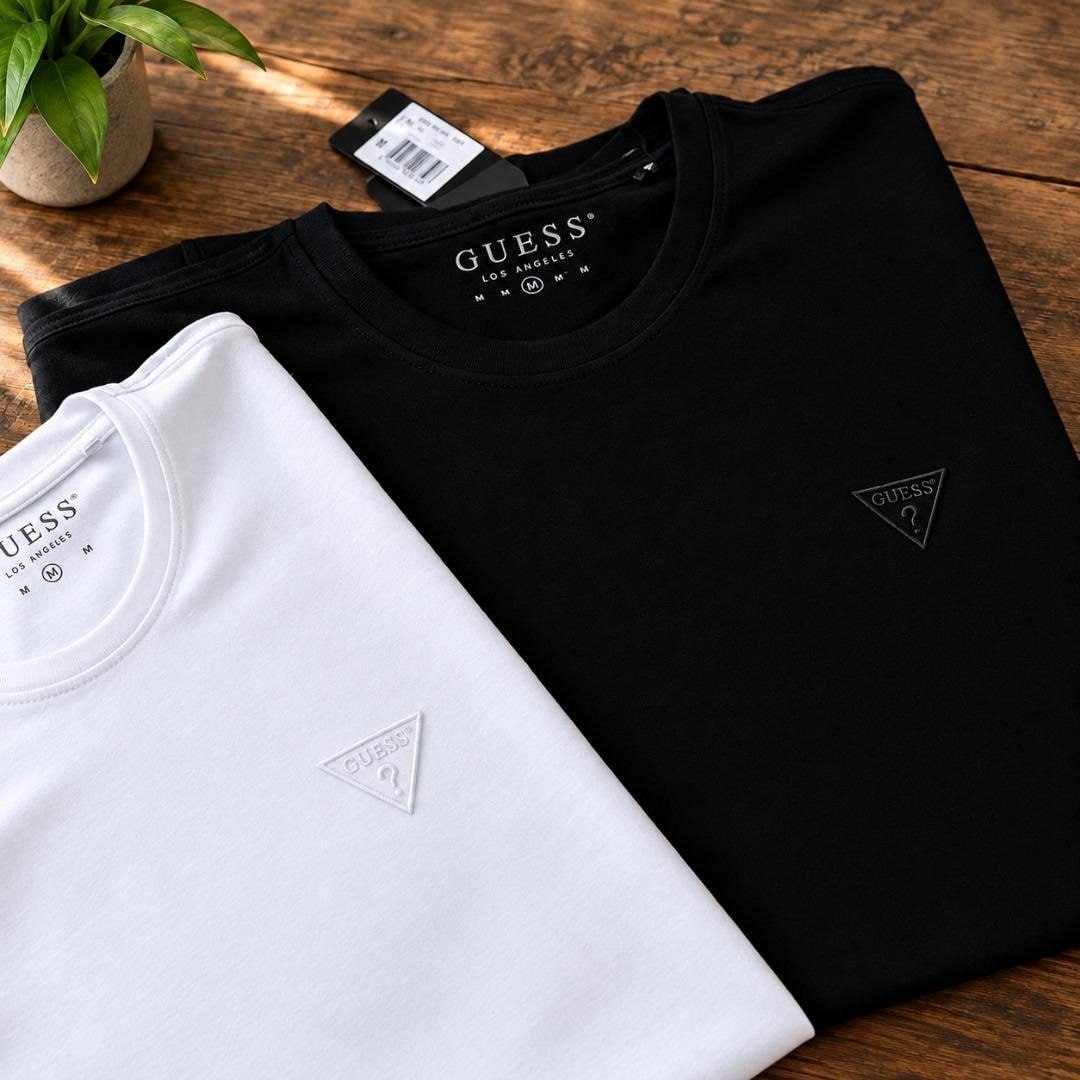 👕 Camiseta Guess Masculina Bordado