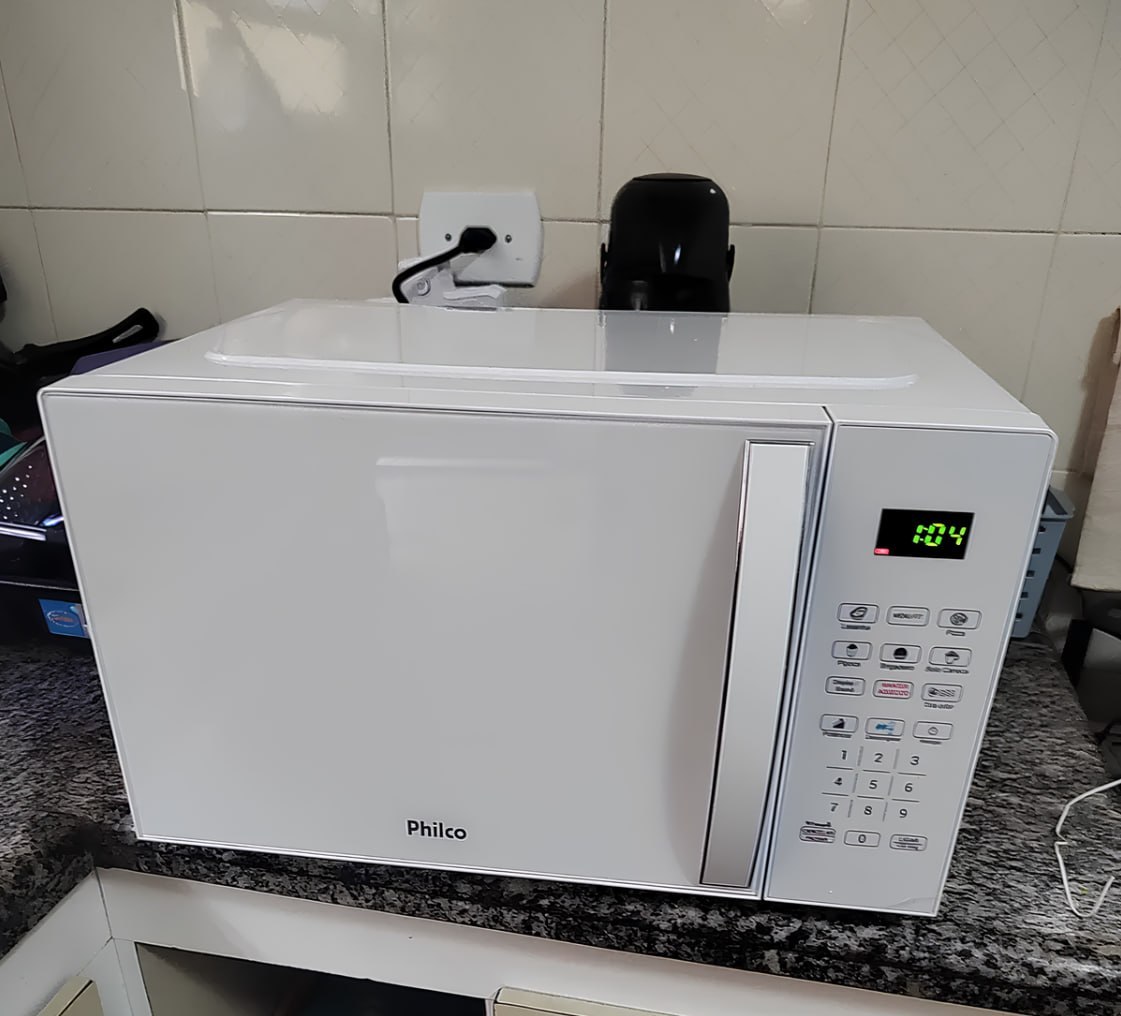 ♨️ Microondas Philco 28L 1100W Branco - 127v