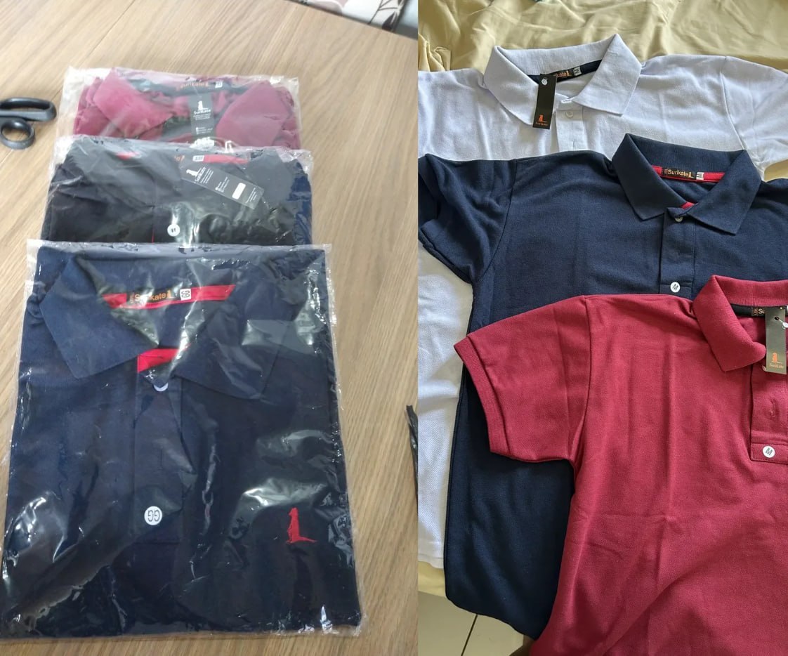 👕 Kit 3 Camisas Gola Polo