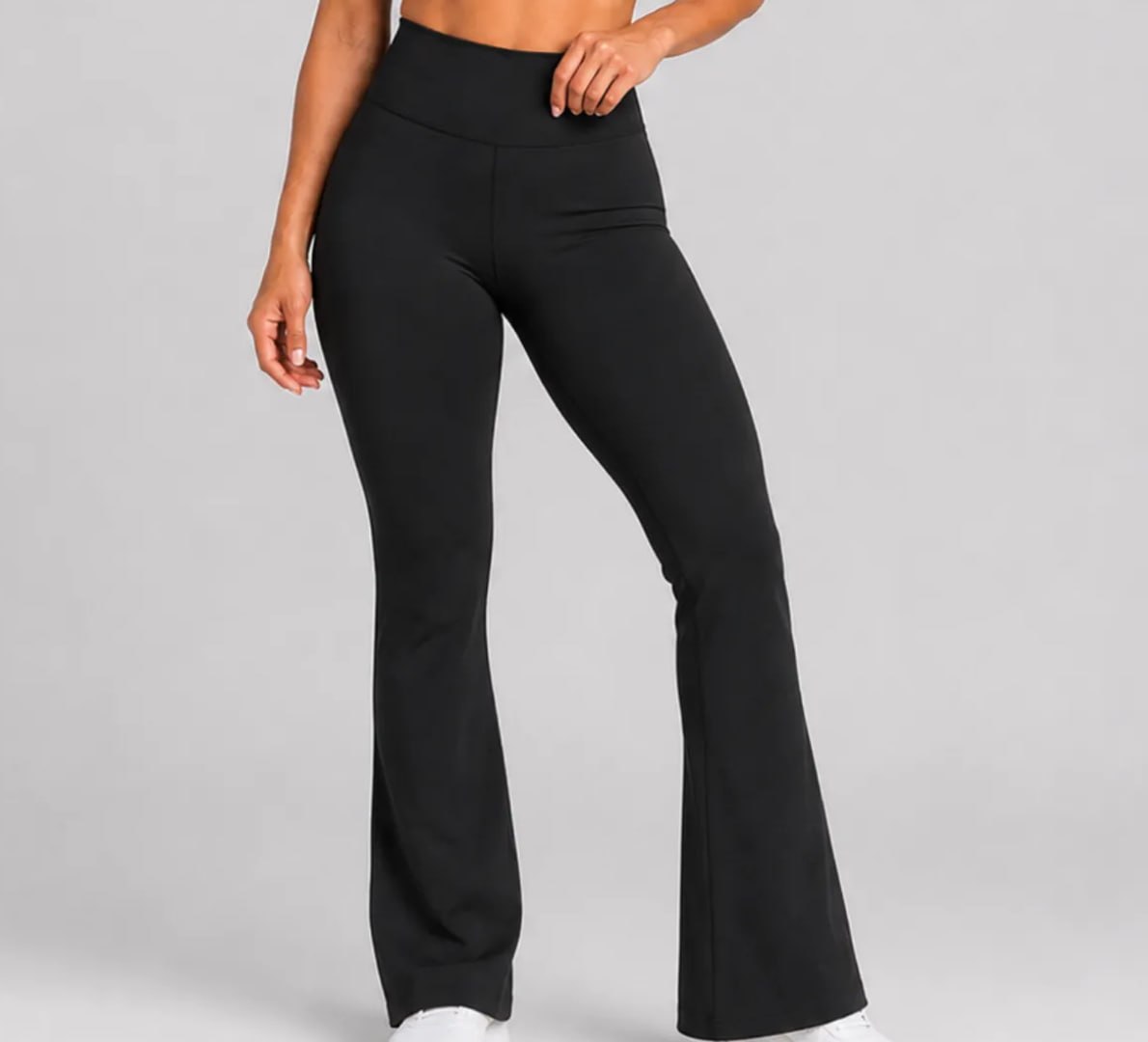 👖 Calça Legging Leg Flare Zero Transparência