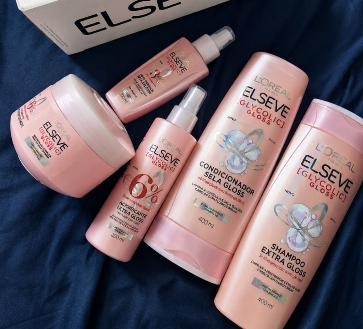 🧴 Kit Capilar Anti-Porosidade Glycolic Gloss Elseve L'Oréal Paris