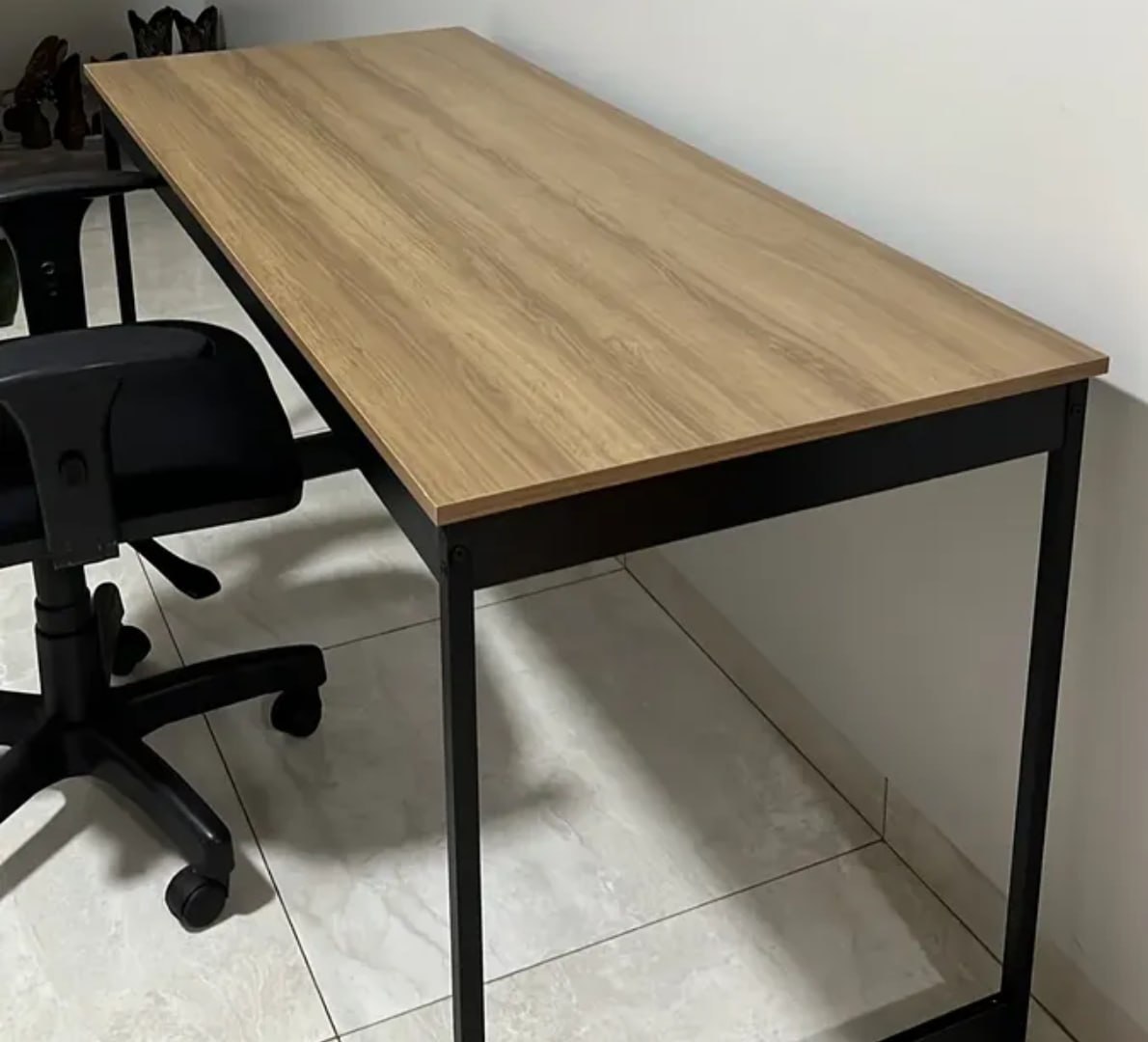 ✅ Mesa Escritório Industrial 150x60 Ferro Reforçado