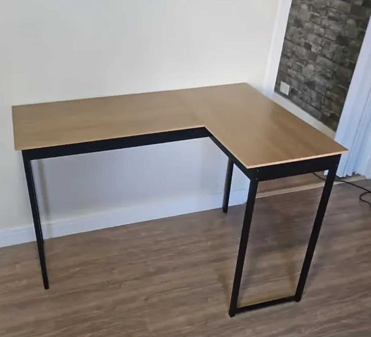 ✅ Mesa Escrivaninha Em L Industrial