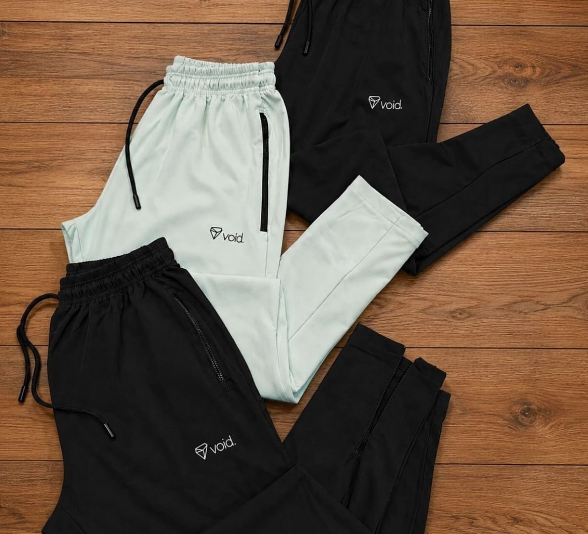 👖 Kit 3 Calças Jogger Tactel com Elastano (várias cores)