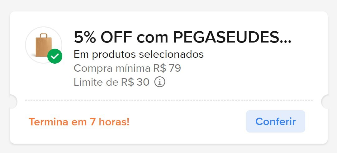 🚨 NOVO CUPOM MERCADO LIVRE 🚨