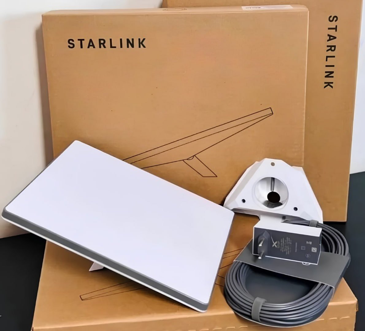 📡 Antena de Internet via Satélite Starlink Mini