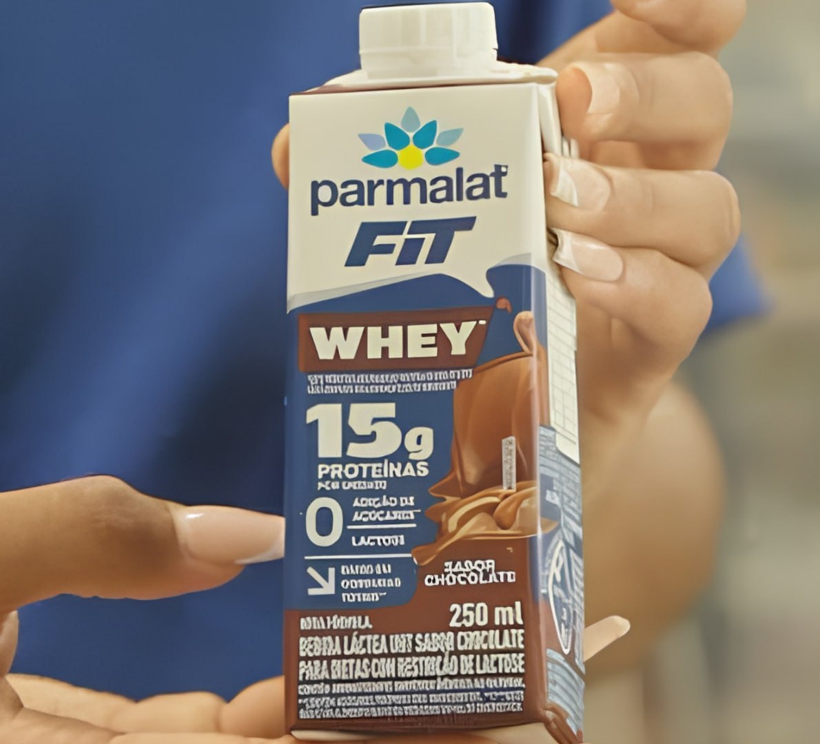 🧃 Parmalat Fit Bebida Proteica Chocolate 15g de Proteína 250ml – 18 Unidades