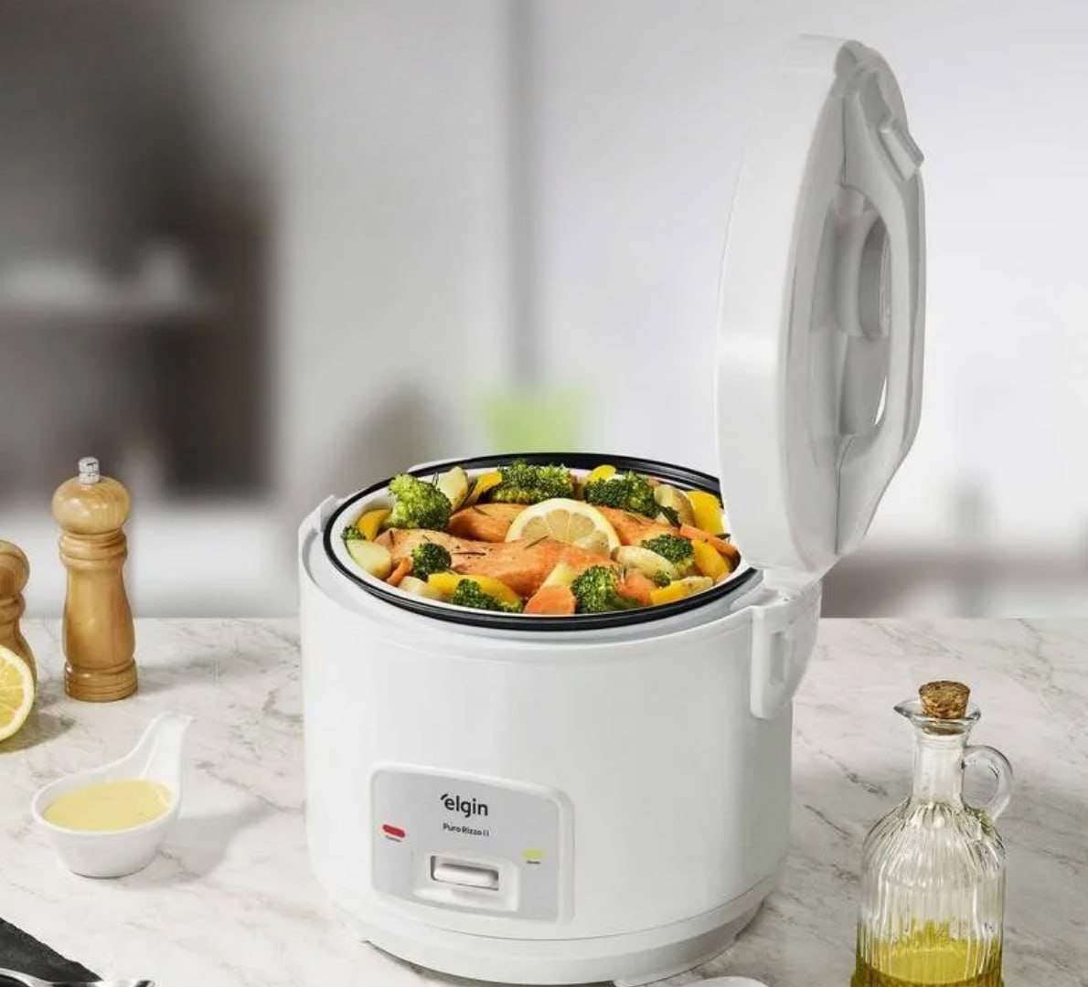 🍚 Panela De Arroz Elétrica Puro Rizzo 10x Elgin 2l 700w 110v