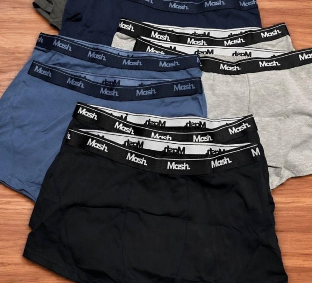 🩲 Kit Com 10 Cuecas Boxer Algodão Cotton Mash