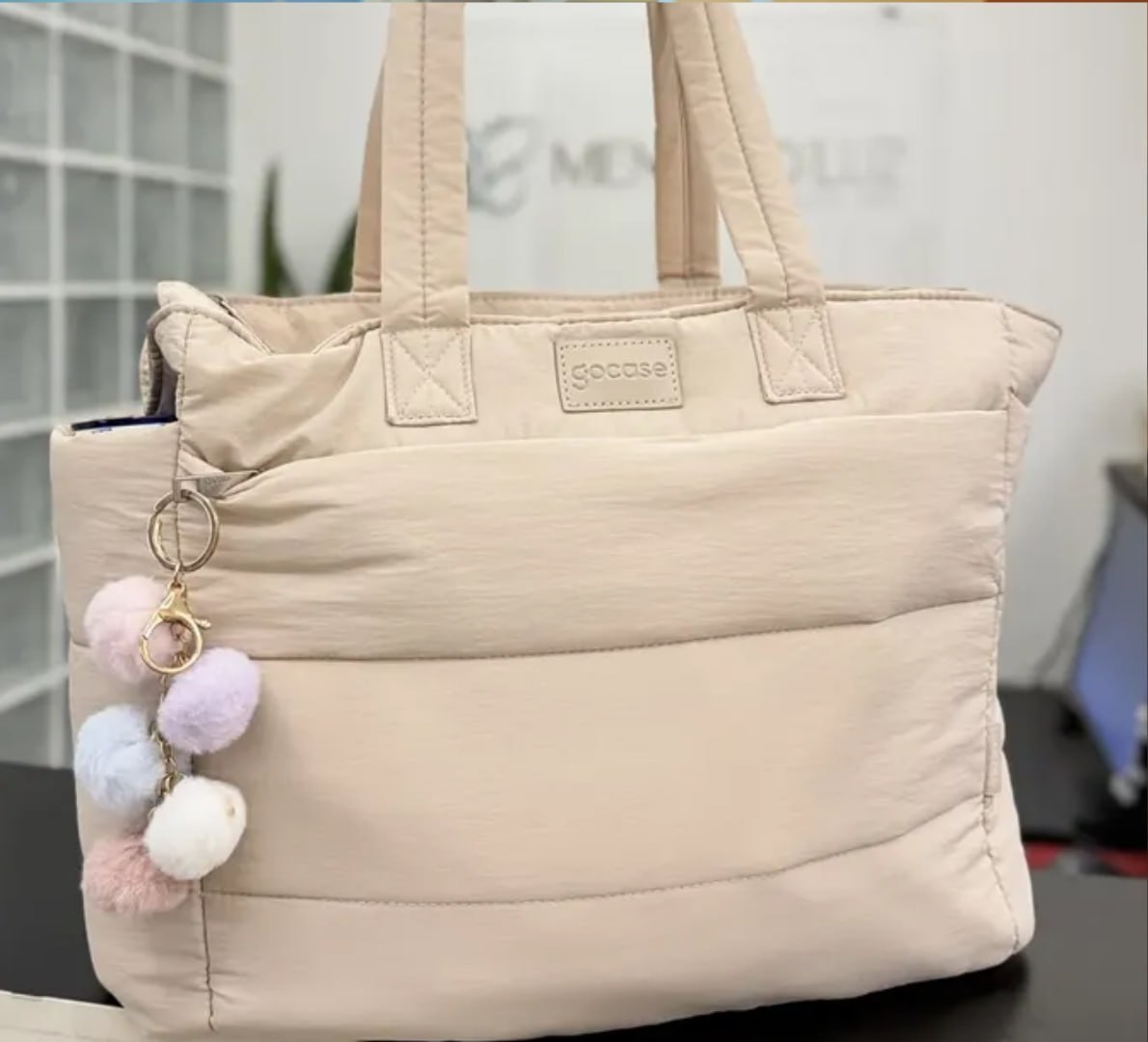 👜 Bolsa Tote Puffer Gocase (2 cores)
