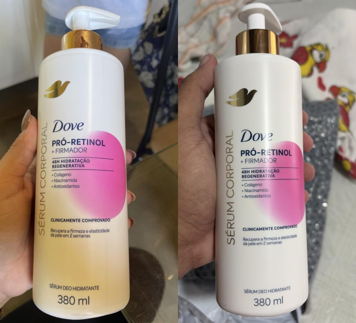 🧴 Dove Sérum Hidratante Corporal Pró-Retinol + Firmador 380ml